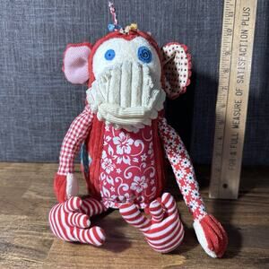 Bogos The Monkey Plush Toy By Les Deglingos